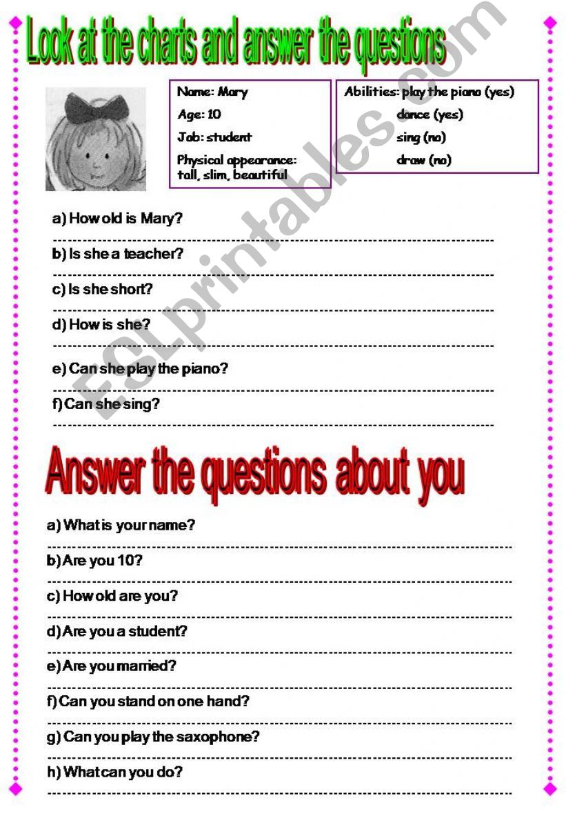 personal information powerpoint