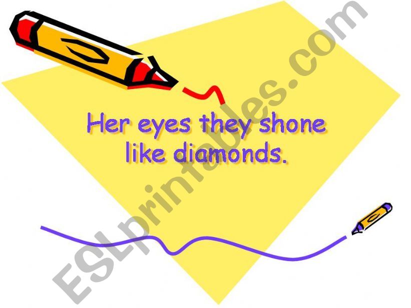 Powerpoint with metaphors and similes