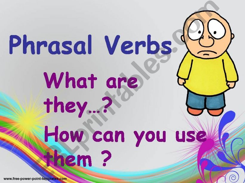 phrasal verbs powerpoint