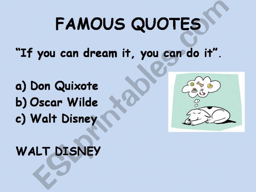 Famous Quotes powerpoint