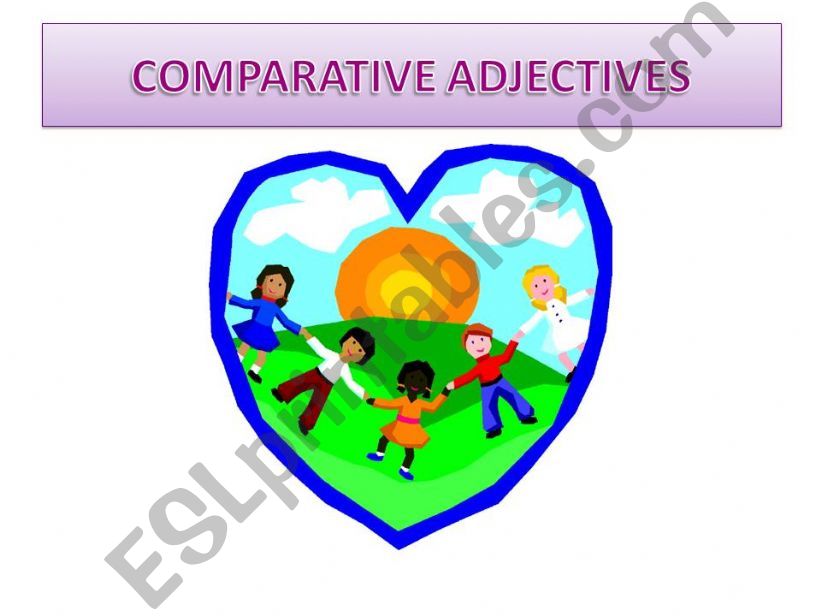 Comparative adjectives/regular