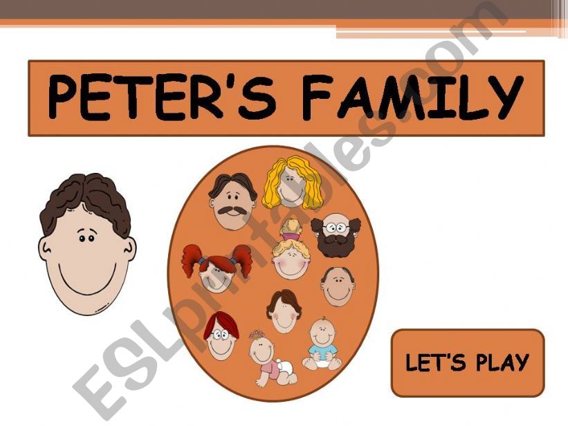 Peters Family 2 PPt game powerpoint