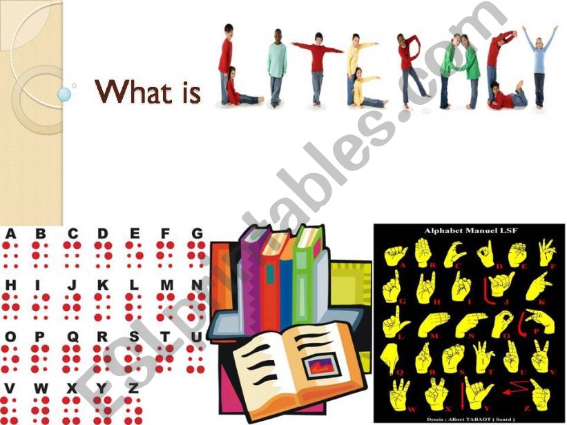 What is visual literacy? powerpoint