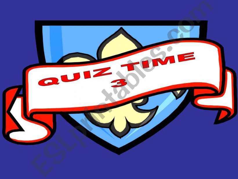 quiz time 3  (KET ) powerpoint
