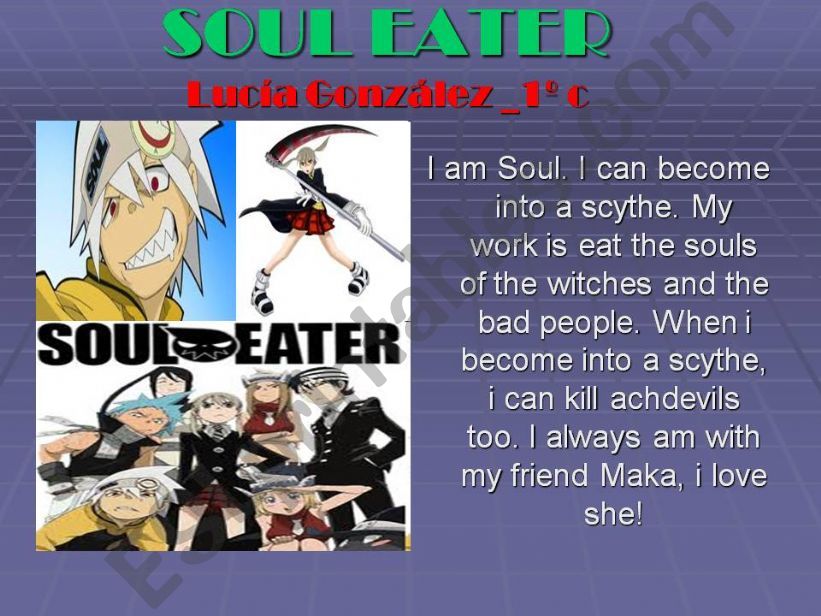 SOUL EATER powerpoint