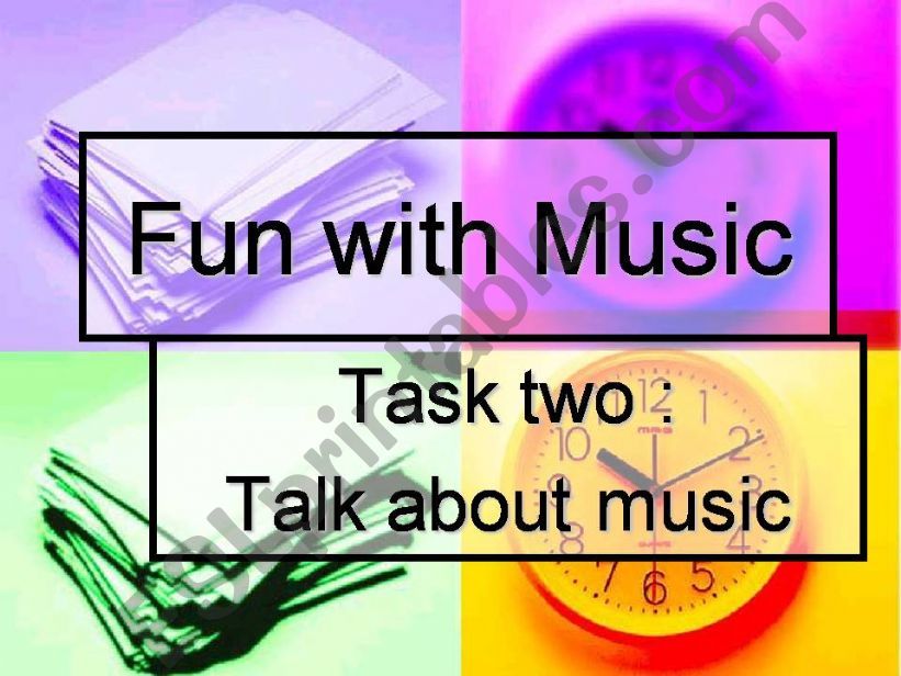 Fun with music powerpoint