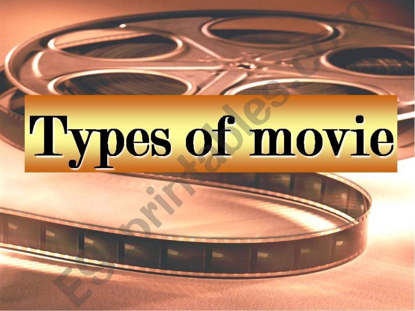 types of movies powerpoint