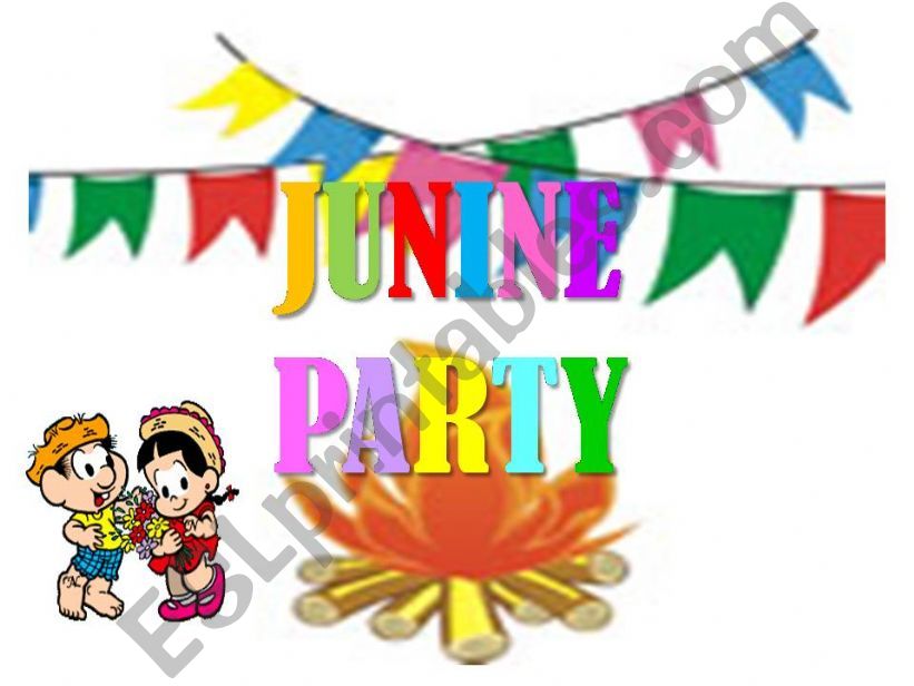 Junine Party in Brazil powerpoint