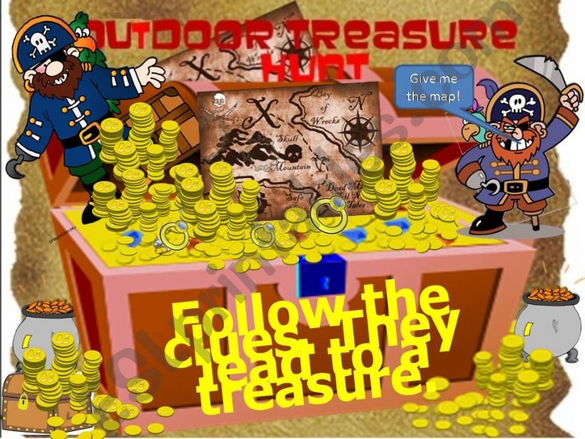 Outdoor Treasure Hunt--a great game or special reward