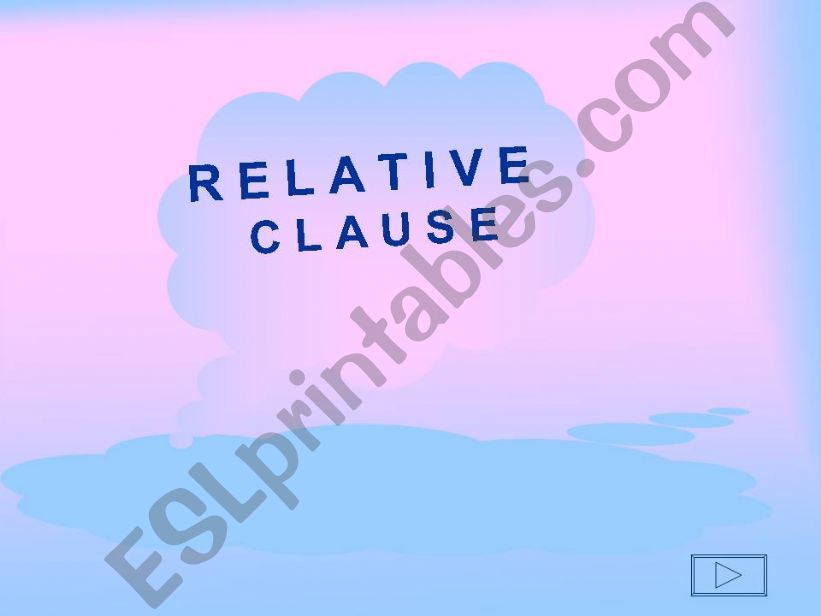 Relative Clause powerpoint