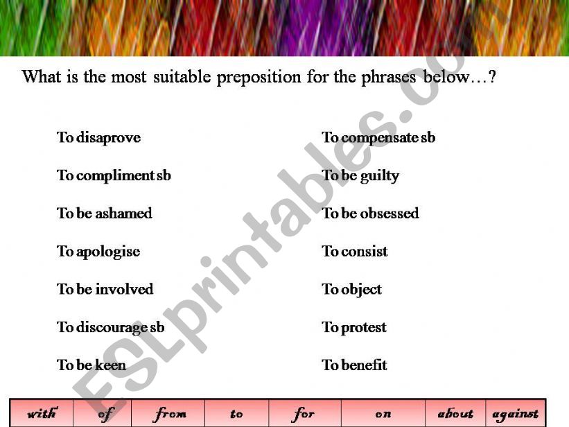 Prepositions  powerpoint