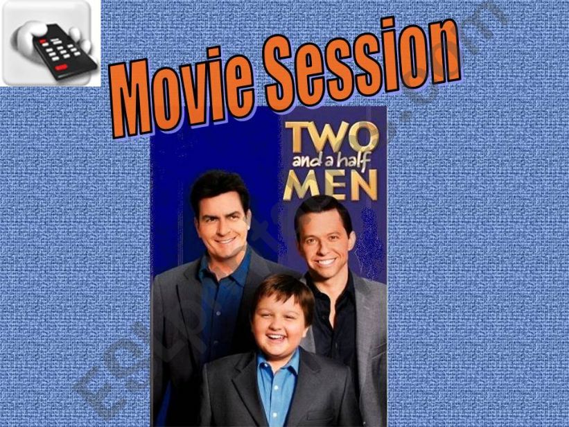 Video activity: Two and a half men 
