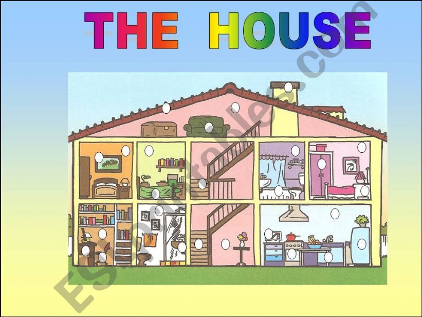 THE HOUSE - MATCHING powerpoint