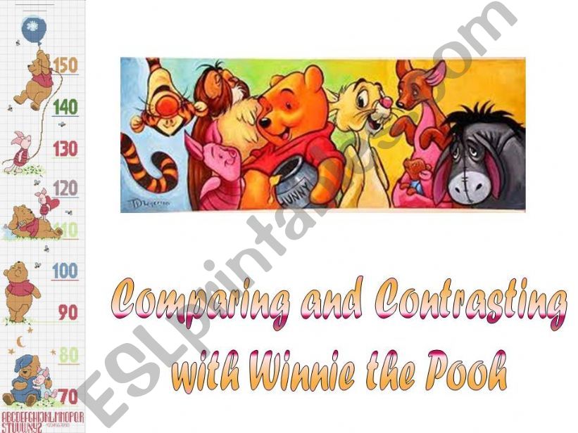 CONTRASTING & COMPARING WITH WINNIE THE POOH - 1