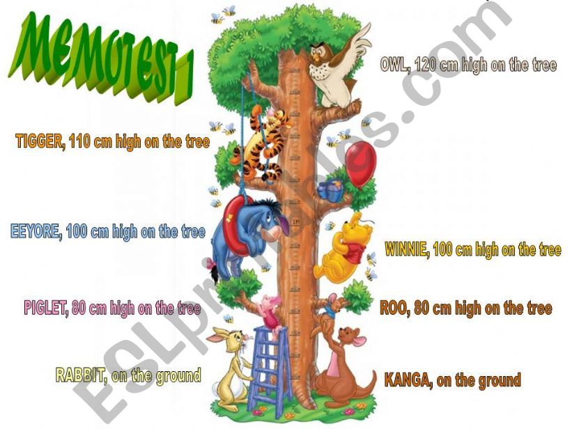 COMPARING & CONTRASTING WITH WINNIE THE POOH - 2 