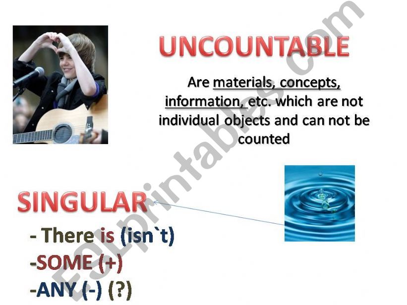 Nouns with Justin Bieber 3 powerpoint