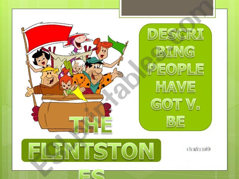 The Flintstones powerpoint