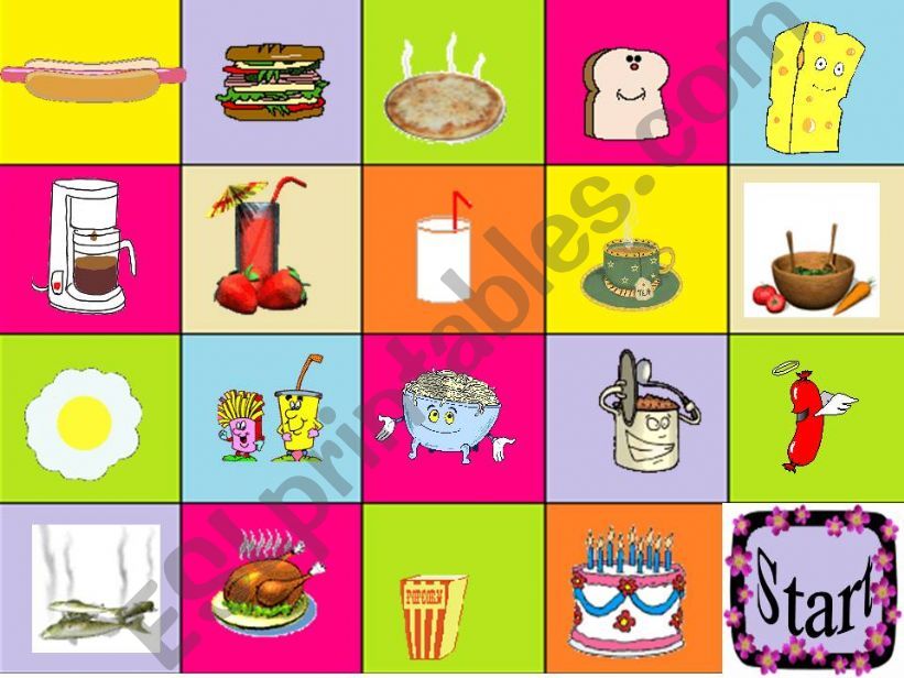 PPT Game with animated gifs FOOD