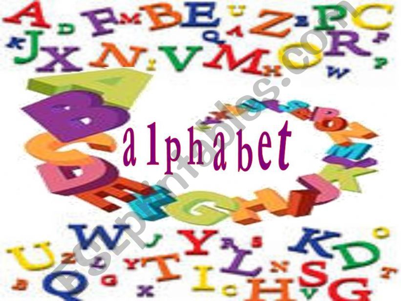 alphabet powerpoint