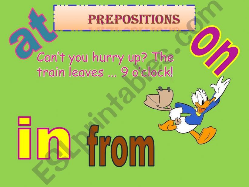 Prepositions powerpoint