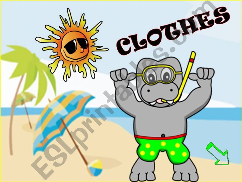 CLOTHING (Part I) powerpoint