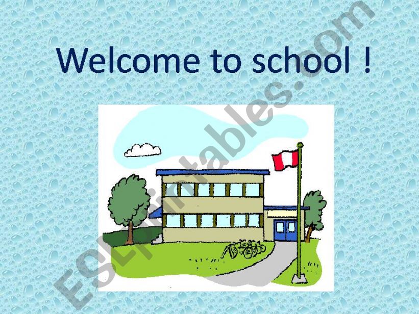 School things (items) powerpoint