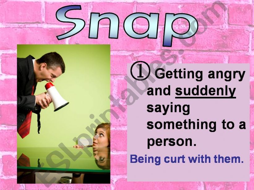 American Slang: Snap 2 of 3 powerpoint