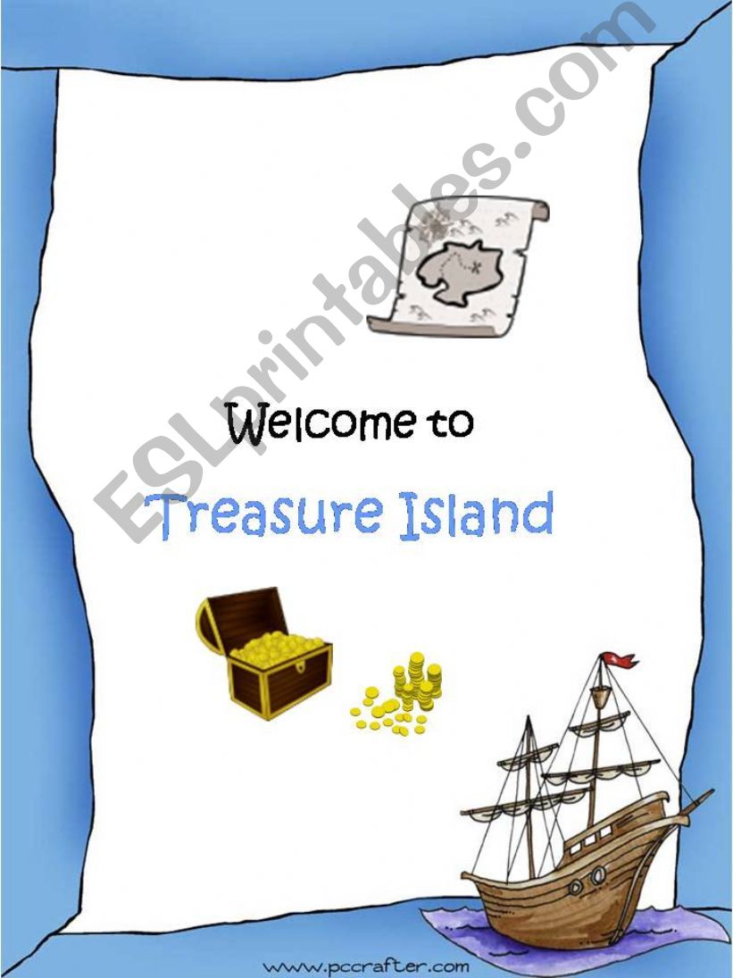Welcome to Treasure Island powerpoint