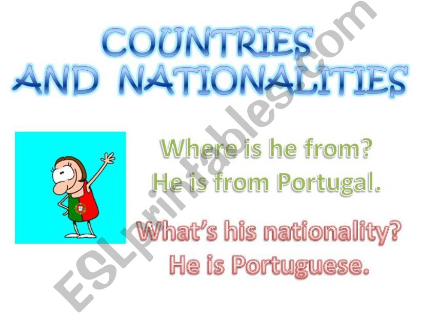 COUNTRIES/ NATIONALITIES MOVING IMAGES