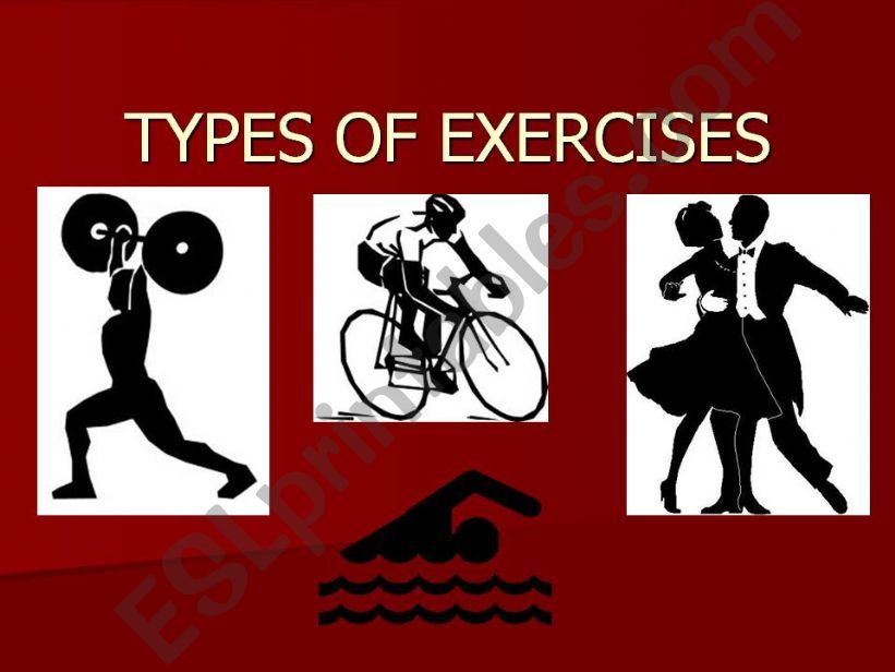 TYPES OF EXERCISES powerpoint