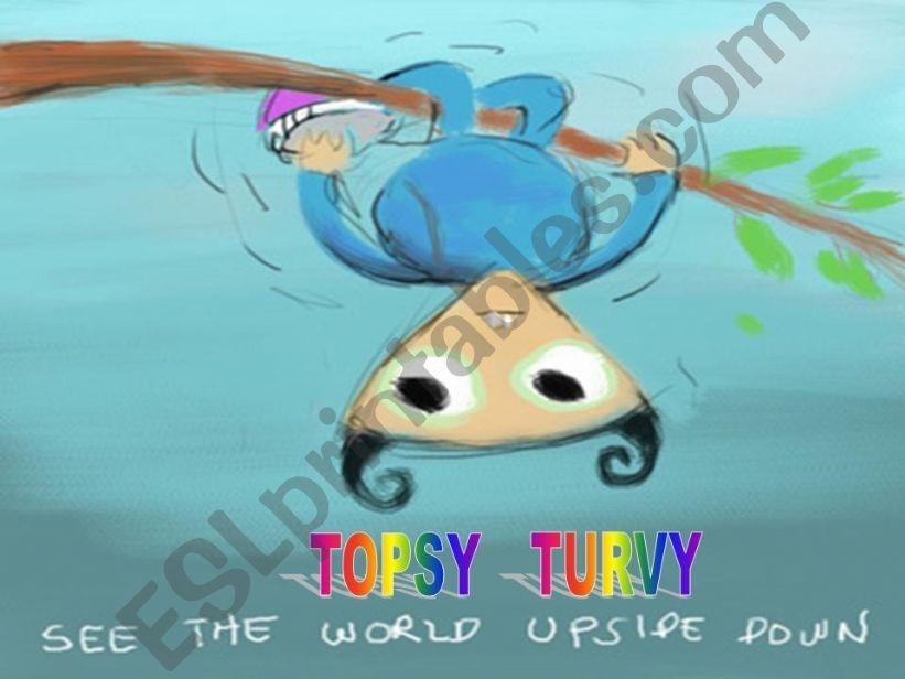 TOPSY TURVY CARTOONS powerpoint