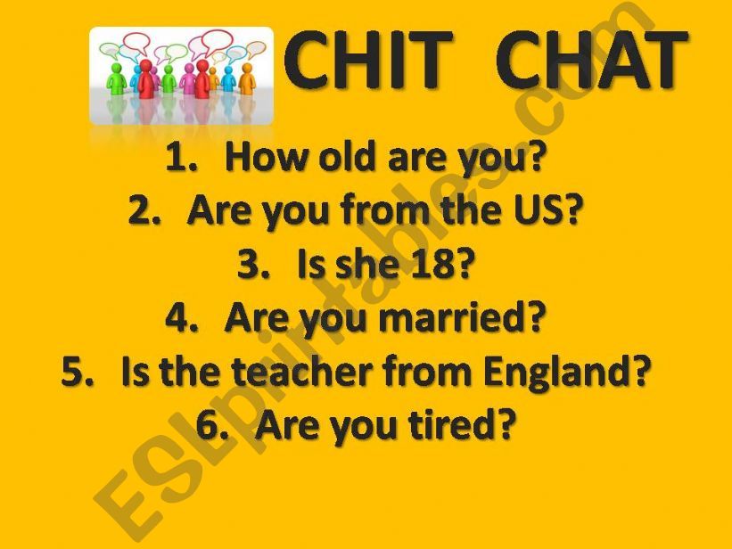 Chit Chat 3a powerpoint