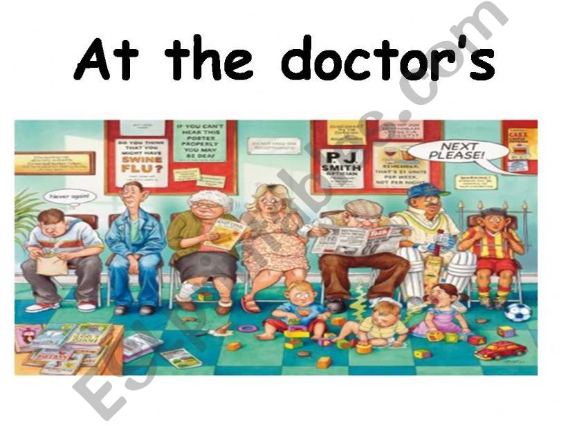 At the doctors - A role play 