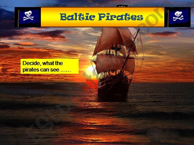 BALTIC PIRATES- VOCABULARY:HOLIDAYS