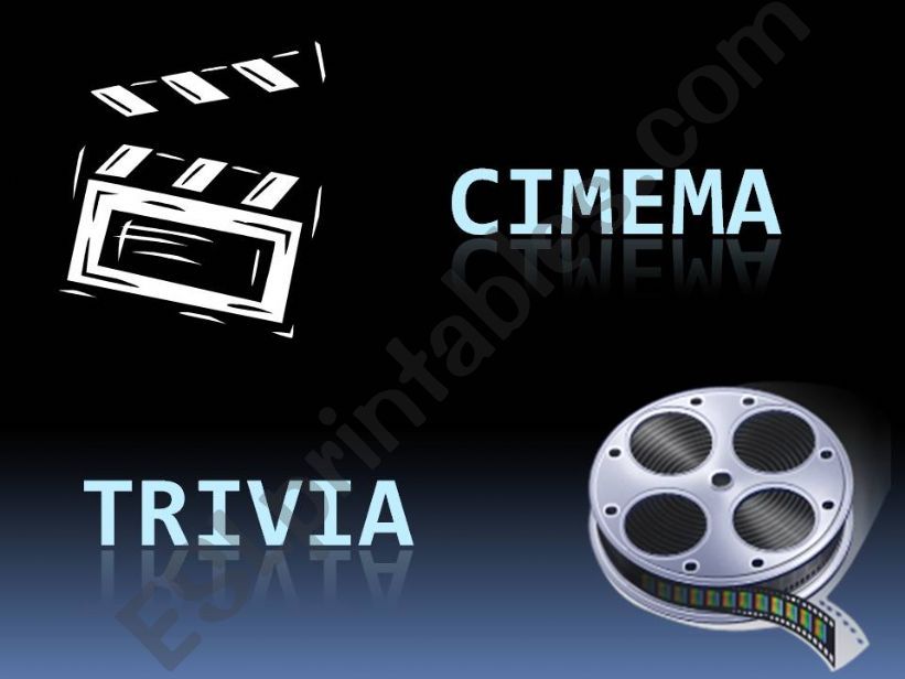 Cinema Trivia powerpoint