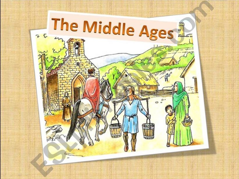 Vocabulary The Middle Ages- Easy