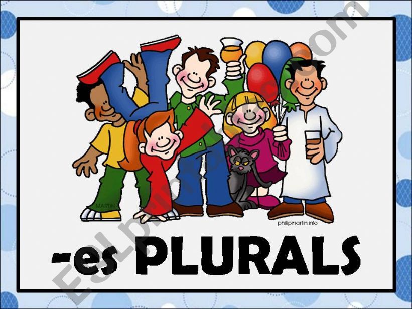 -es PLURALS powerpoint