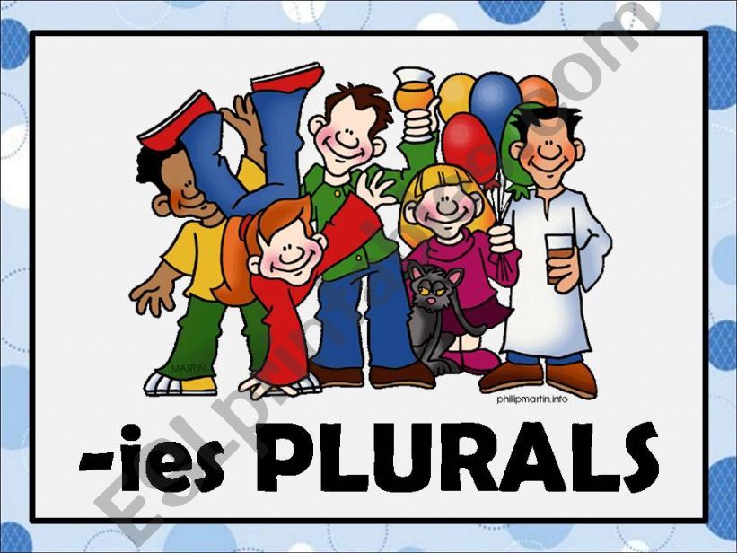 -ies PLURALS powerpoint