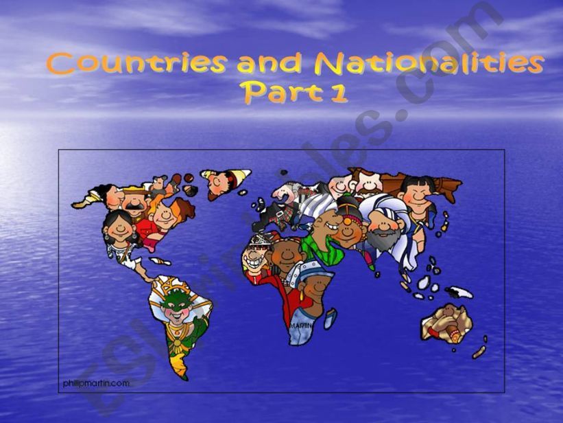 Countries & Nationalities Part 1