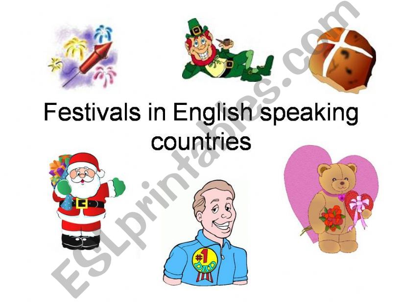 Festivals in English speaking countries