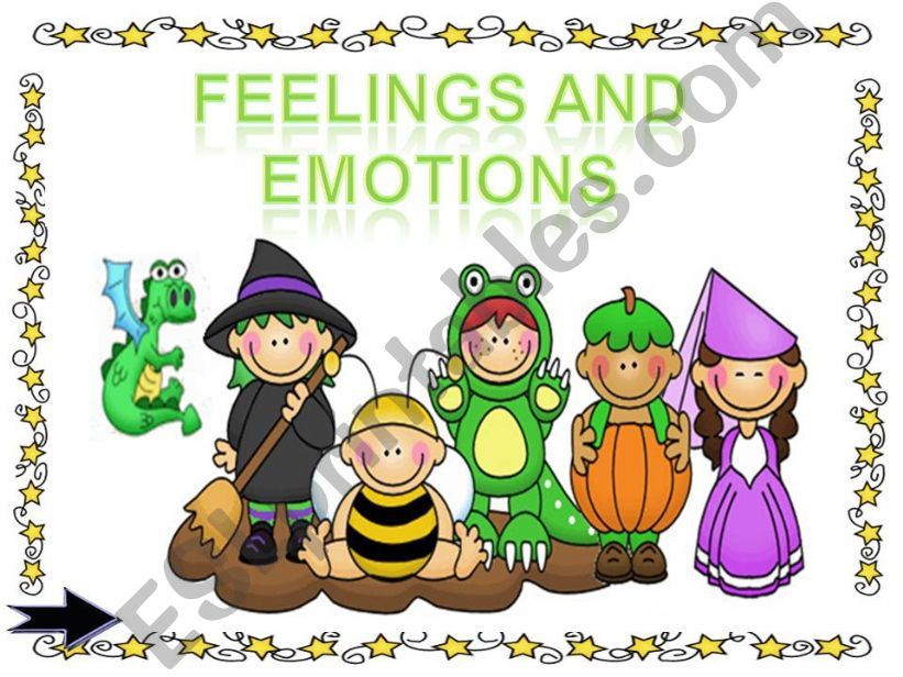 FEELINGS AND EMOTIONS GAME powerpoint