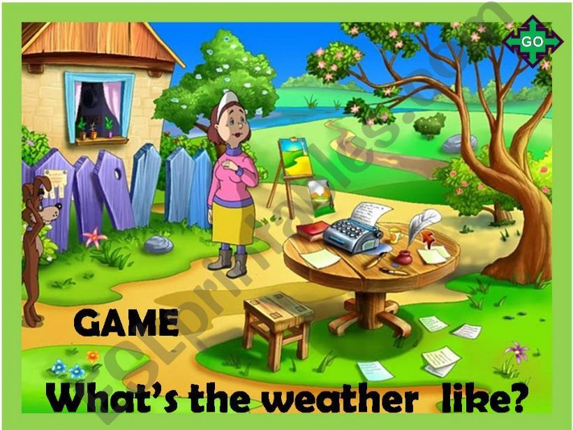 WEATHER - GAME powerpoint