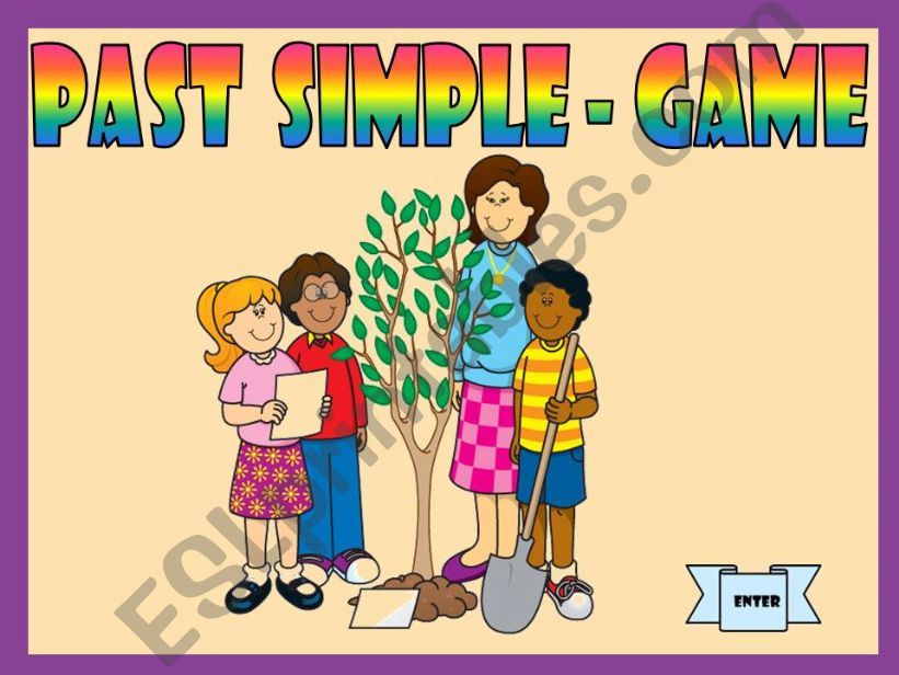 PAST SIMPLE - GAME powerpoint