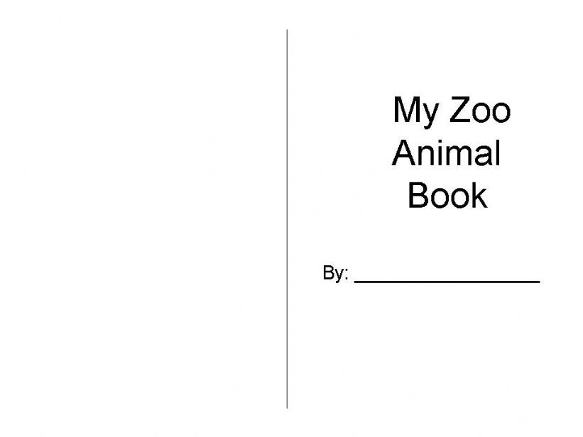 Zoo Animal Book powerpoint