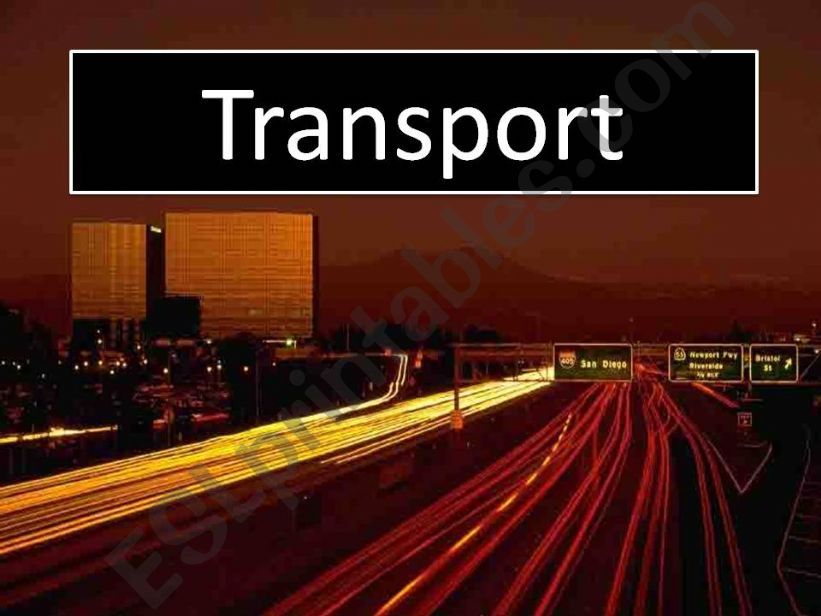 Transport powerpoint