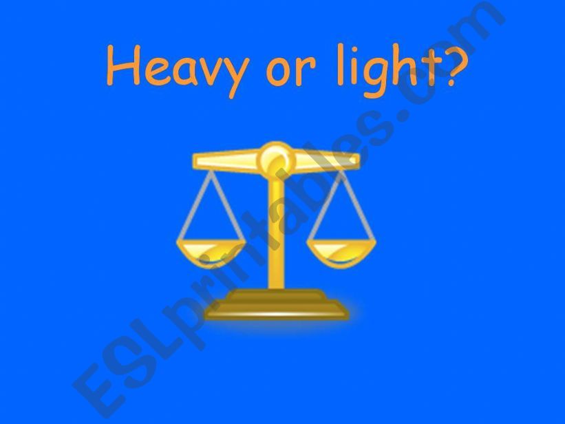heavy or light powerpoint