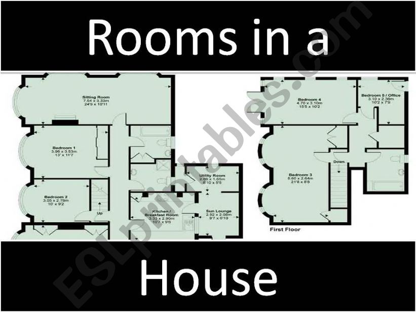 Rooms in a House powerpoint