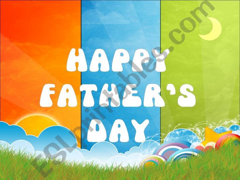 Fathers Day powerpoint