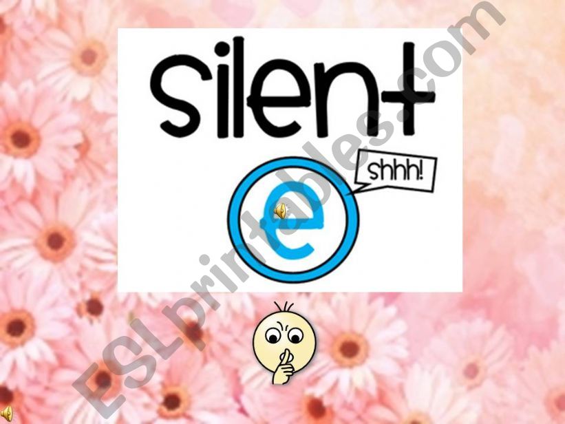 silent e powerpoint