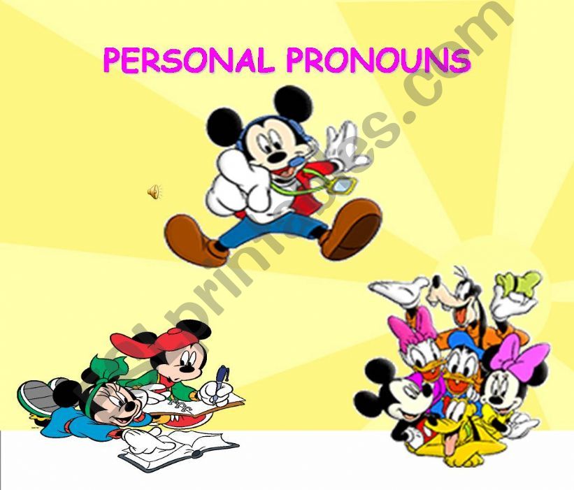 PERSONAL PRONOUNS powerpoint